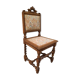 Chaise de style Louis XIII
