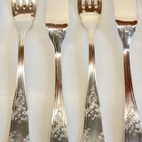 PLATIL 12 Couverts à Poisson  Métal Argenté