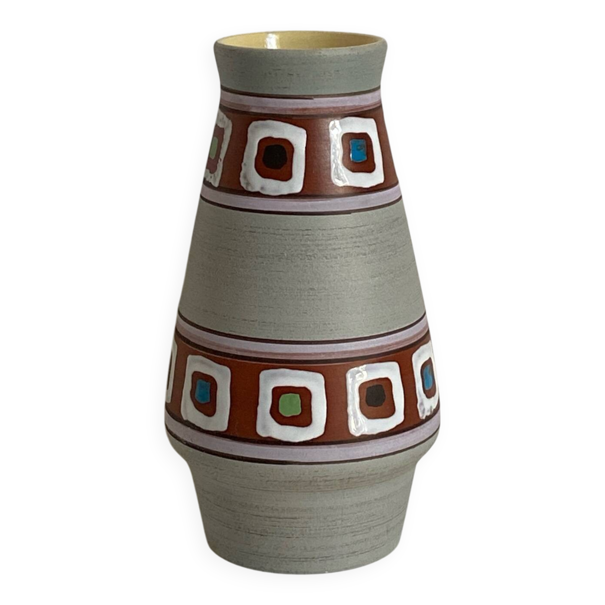 West Germany ceramic vase 26cm.