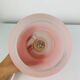 Mushroom lamp in pink Murano glass, vintage