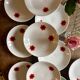 Lot de 11 assiettes creuses vintage, Scherzer Bavaria