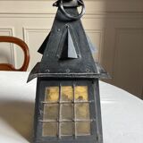 Wrought iron lantern