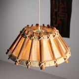 Vintage suspension in wool and wood