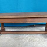 Solid oak farmhouse coffee table