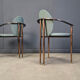 Post modern dining chairs by Belgochrom, set of 6 - 1980s