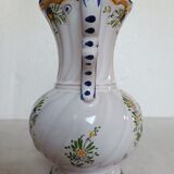 Vase form baluster earthenware of art Angoulême