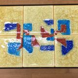 Ceramic side table 50s, modernist style