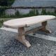 Large monastery table made of solid oak.