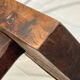 Solid elm farmhouse table
