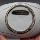 Beautiful vintage ceramic trinket dish - Vallauris Maunier