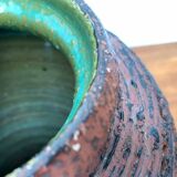 Vase from the Schamotte series, German brutalism from the mid-century by Spara Keramik, 1960s.