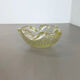 Murano Glass "Gold Dust Bubble" Bowl Element Shell Ashtray Murano, Italy, 1970s