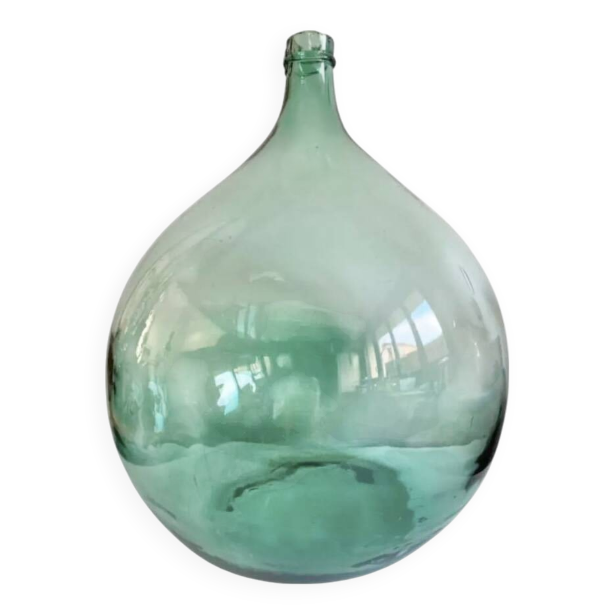 30L turquoise green demijohn