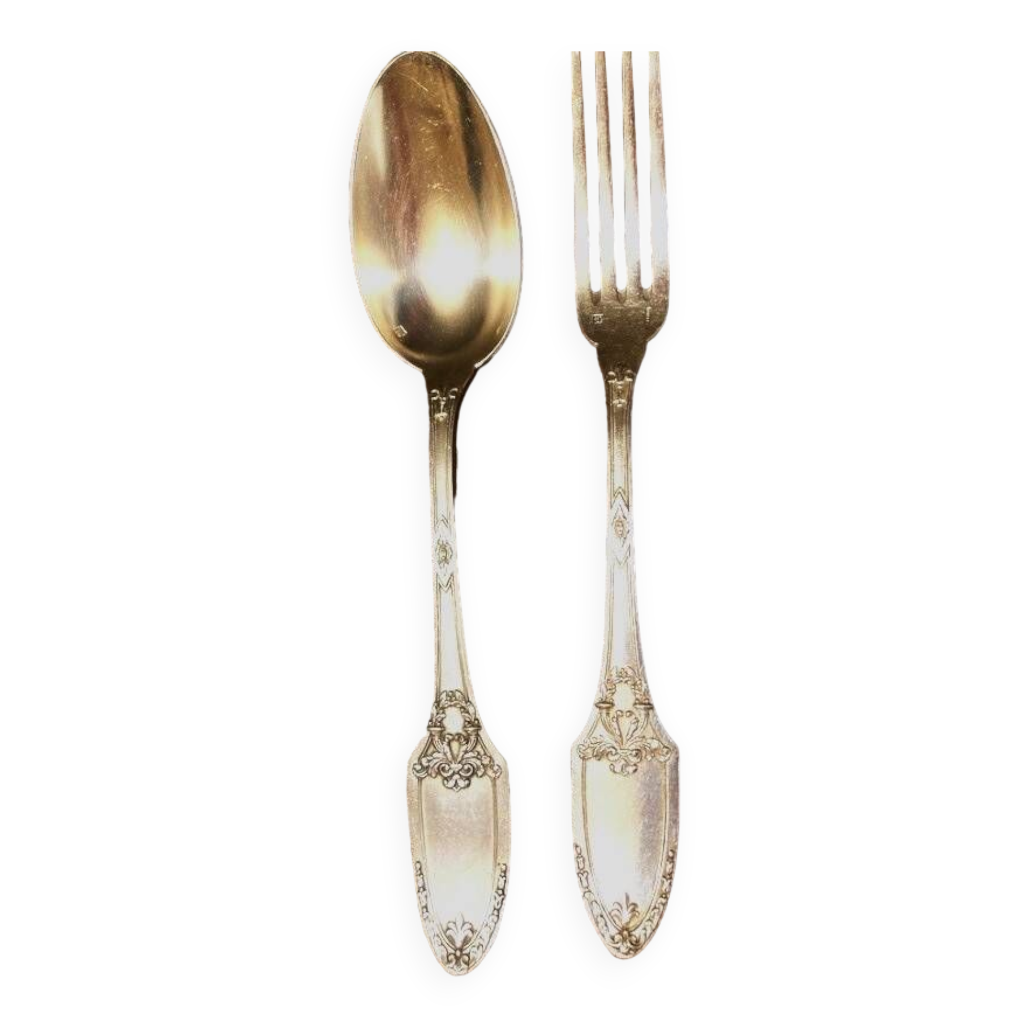 Boulenger 23-piece cutlery set with silver hallmark 84 gr