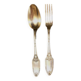 Boulenger 23-piece cutlery set with silver hallmark 84 gr