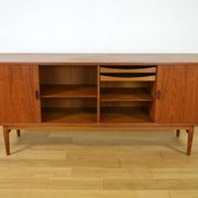 Enfilade danoise en teck par Arne Vodder modèle OS37 / Sibast 1960