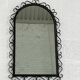 Miroir vintage en fer forgé
