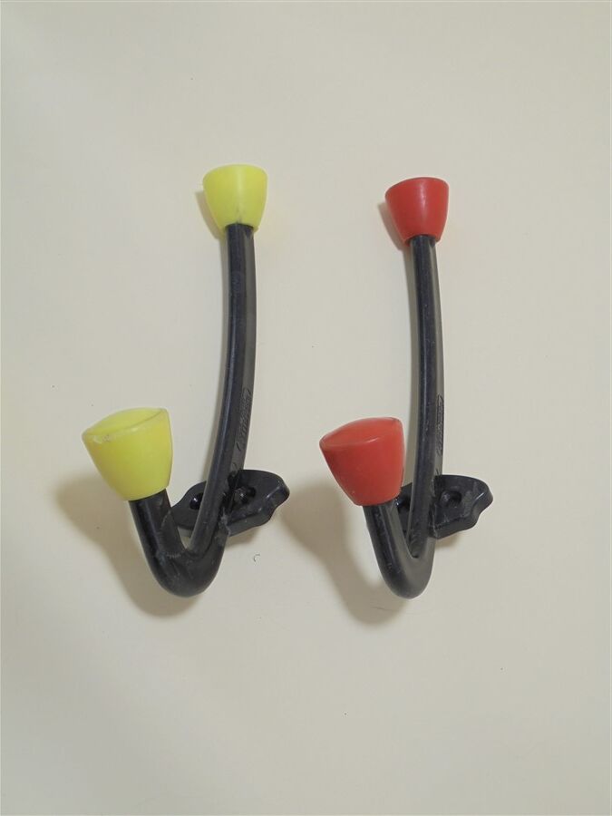 Pair of vintage hooks