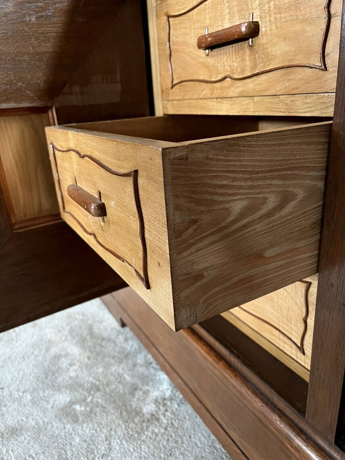 In the Spirit of Maxime Old: sideboard in Macassar circa 1930