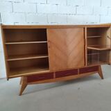 Enfilade buffet foot vintage compass