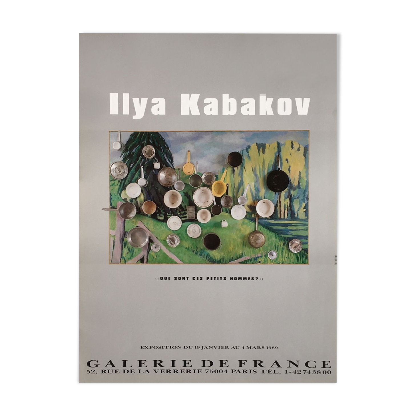 Poster ilya kabakov 1989