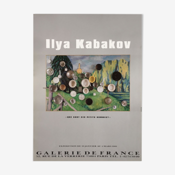 Affiche ilya Kabakov 1989