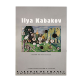 Affiche ilya Kabakov 1989