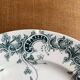 7 Dessert plates St Amand and Hamage Terre de Fer Byzantine model