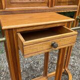 Art Deco oak cloakroom