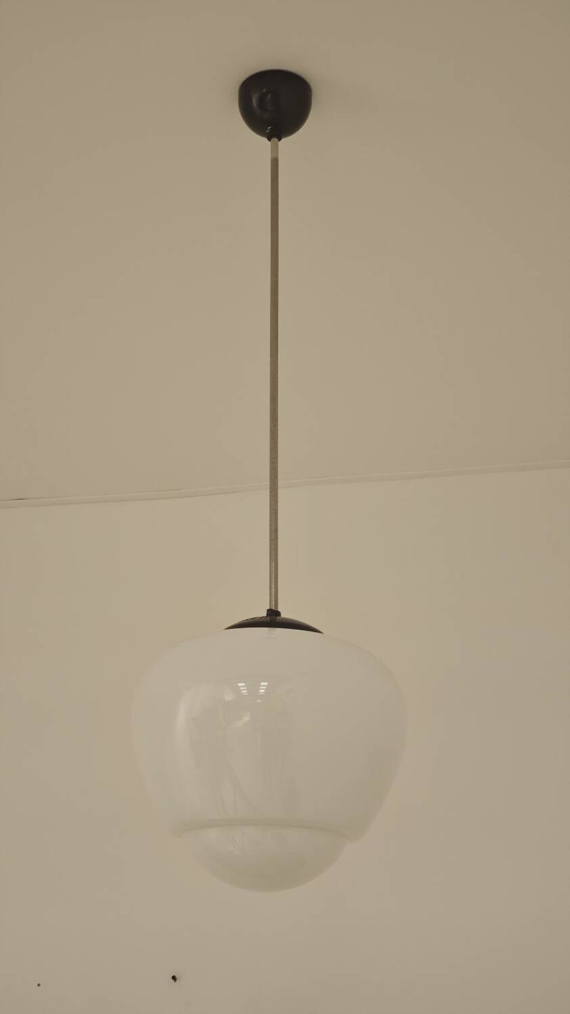 Czechoslovak opaline and Bakelite Bauhaus suspension