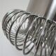 Philippe Rogier stainless steel pendant lamp for Oxar design gallery 70s