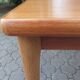 Extendable teak table by Henning Kjaernulf, Denmark 1960