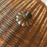 Bohemian rattan lamp