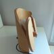 Vintage 80's wooden dog lamp, raison, france