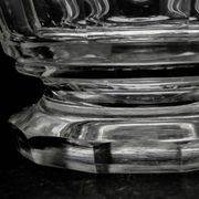 Art Deco bonbonniere, crystal, Moser, Czechoslovakia, 1930s