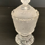 Baccarat crystal mustard