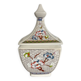 Vintage chic bonbonnière Made in Italy Imari style