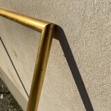 Old frame in gilded wood patina gold leaf