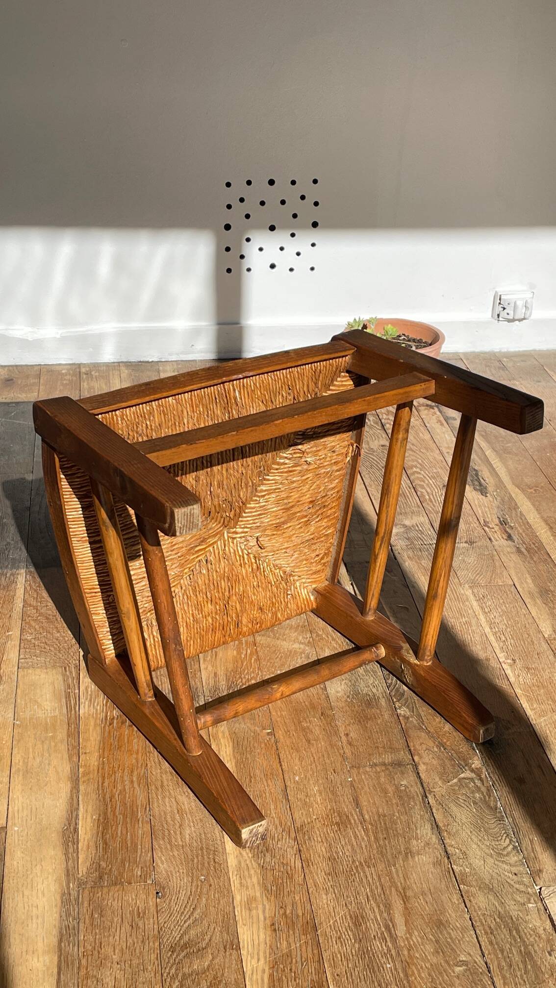 TABOURET Ancien Esprit CAMPAGNE