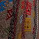 Vintage Turkish hallway rug 98x282 cm