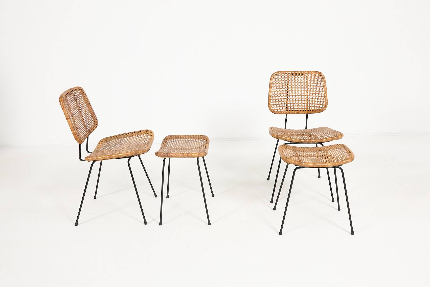 Italian Mid-Century Modern set of chairs from 1960’s