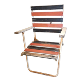 Garden folding armchair 1950 60