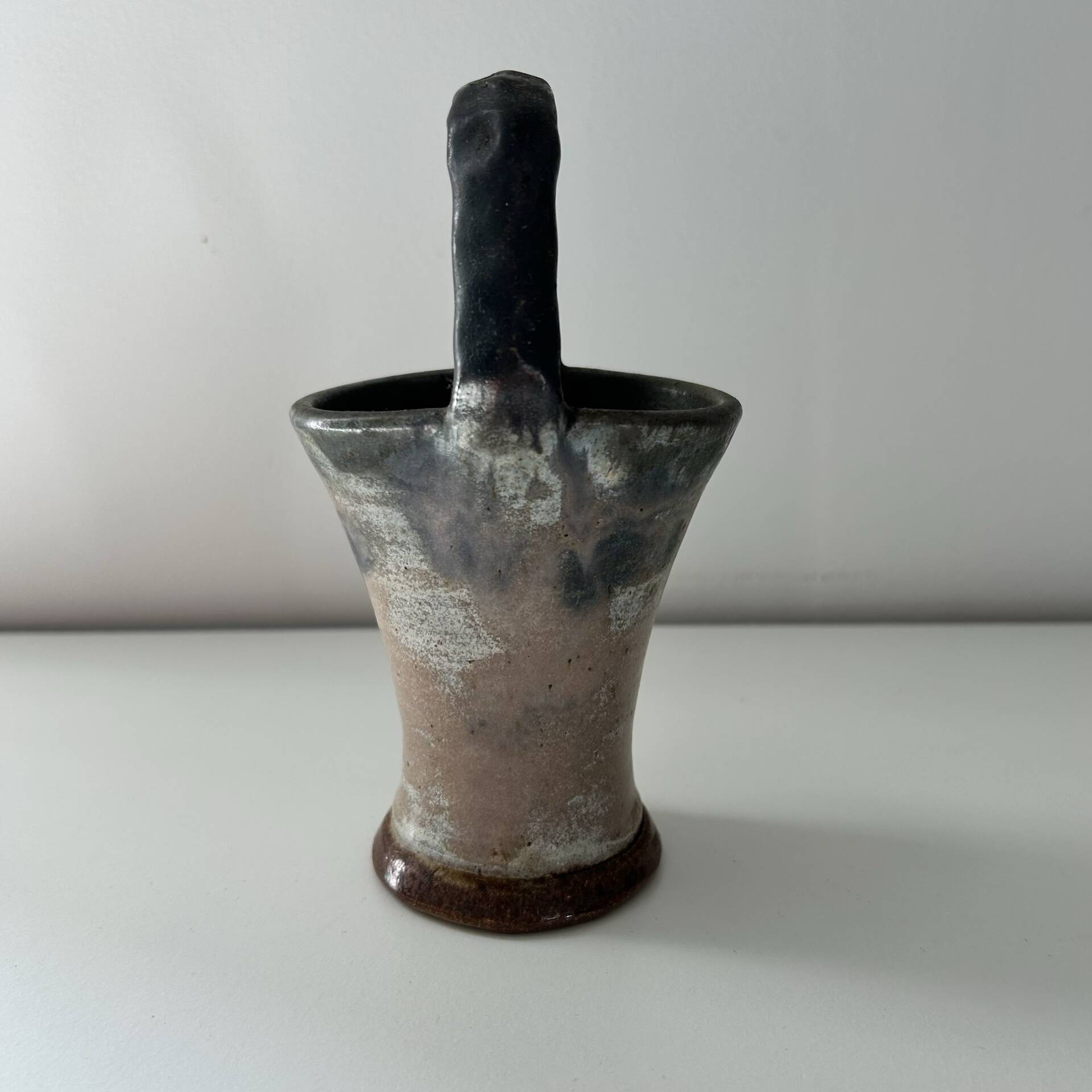 Unique piece nomadic vase