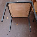 La Roue Vallauris ceramic end table