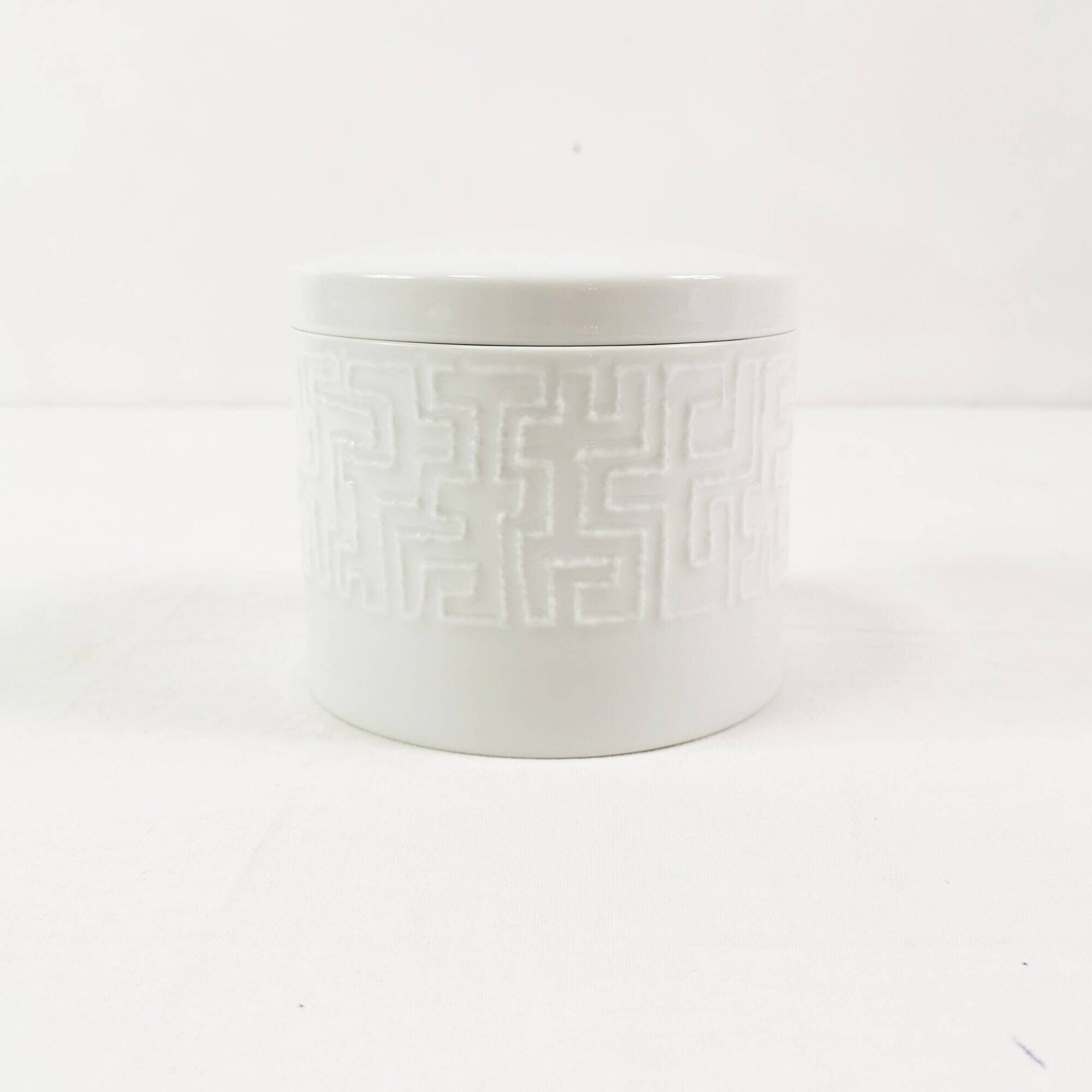 Rosenthal porcelain bonbonniere, designed by C. Fischer, Germany, 1960s