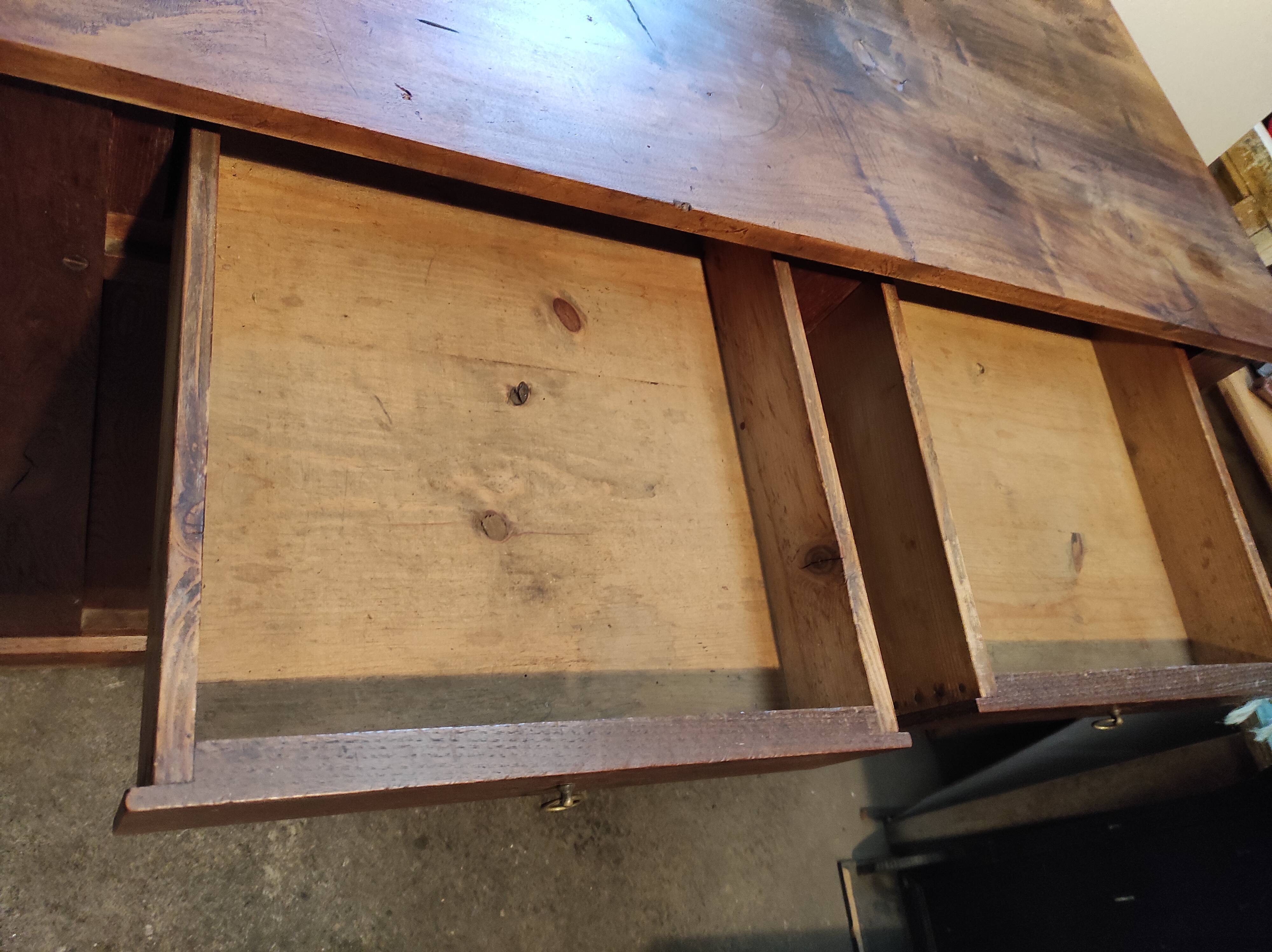 Former Parisian oak buffet 2 doors 2 drawers