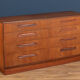 Teak 1960s G-Plan Fresco, 8 drawers chest of crawers