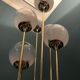 Italian Alberello brass & murano floor lamp