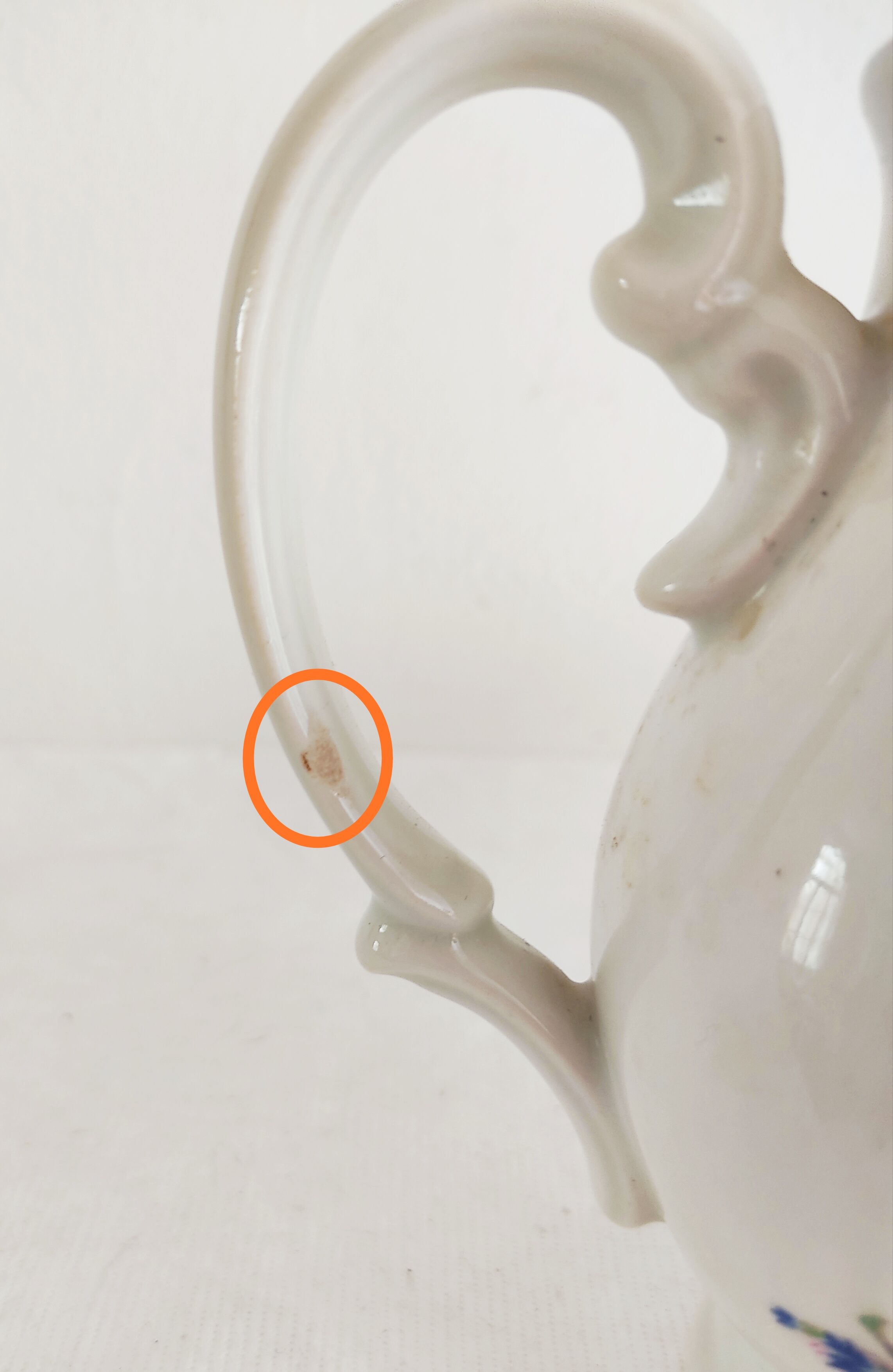 Sugar pot and porcelain milk jug early 20th