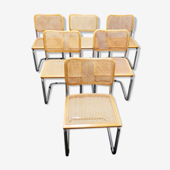 Lot de 6 chaises par Marcel Breuer